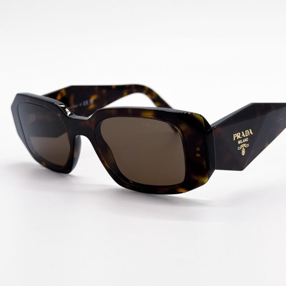 NEW PRADA PR17WS 2AU8C1 SUNGLASSES WOMEN HAVANA EYEWEAR SPR 17W 2AU8C1 - Picture 8 of 11